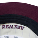 【ゴルフ】 バケット01 Pin Stripe クロームホワイト マルーンブリム - 13762921-SM | NEW ERA ニューエラ公式オンラインストア