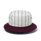 【ゴルフ】 バケット01 Pin Stripe クロームホワイト マルーンブリム - 13762921-SM | NEW ERA ニューエラ公式オンラインストア