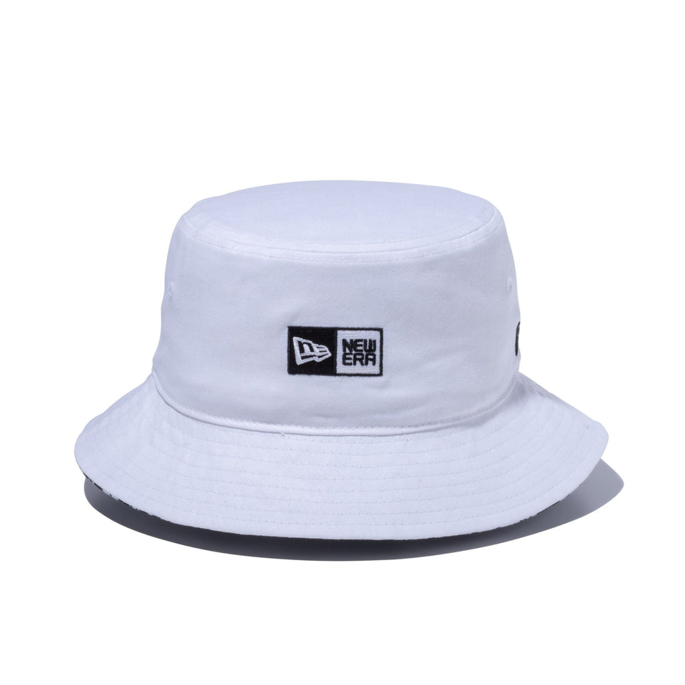 バケット01 Reversible Hat リバーシブルハット Box logo ボックスロゴ ホワイト - 13327992-SM | NEW ERA ニューエラ公式オンラインストア