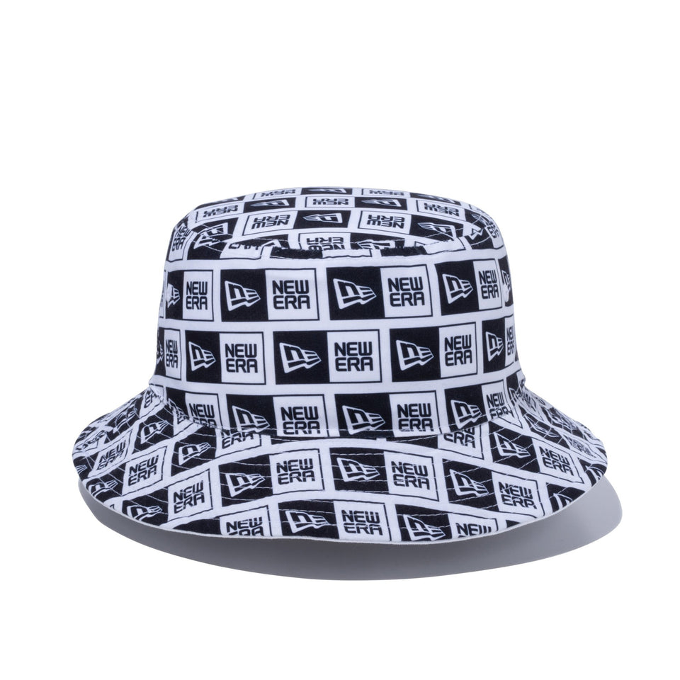 バケット01 Reversible Hat リバーシブルハット Box logo ボックスロゴ ホワイト - 13327992-SM | NEW ERA ニューエラ公式オンラインストア