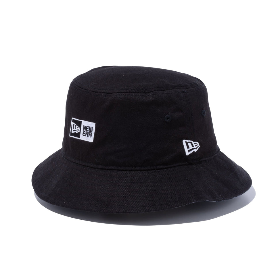 バケット01 Reversible Hat リバーシブルハット Box logo ボックスロゴ ブラック - 13327993-SM | NEW ERA ニューエラ公式オンラインストア