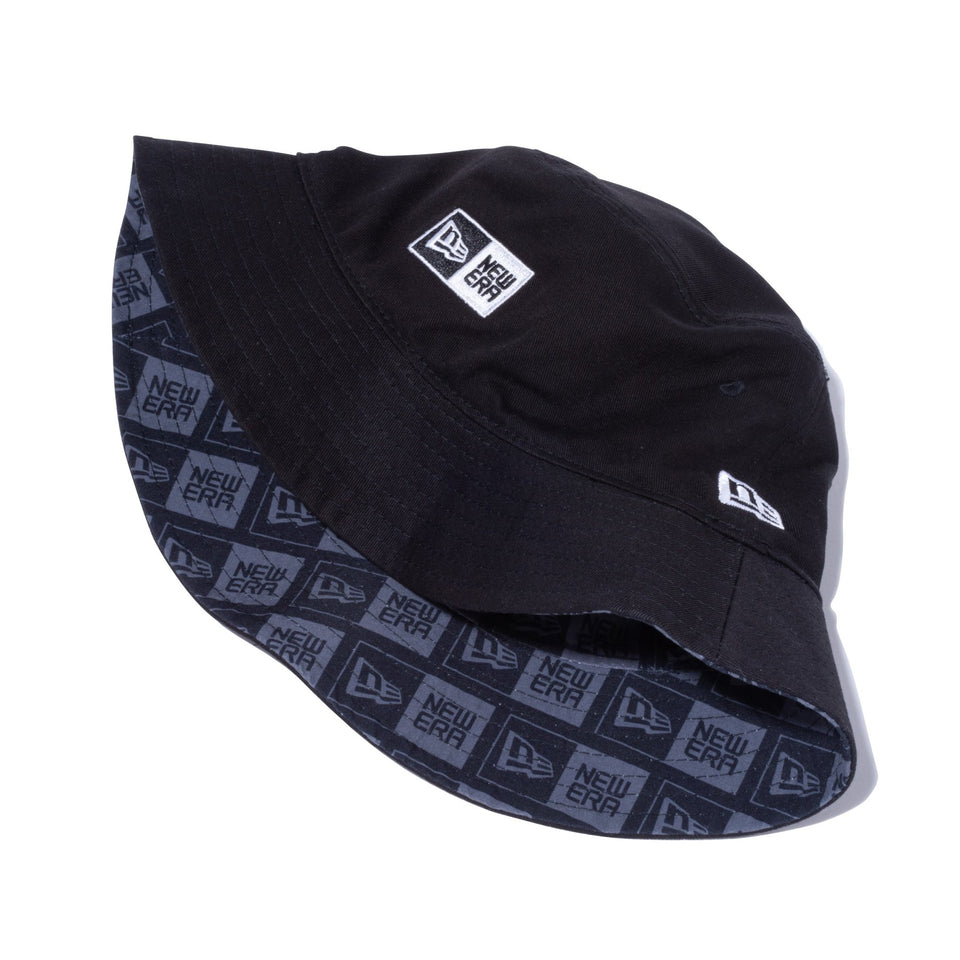 バケット01 Reversible Hat リバーシブルハット Box logo ボックスロゴ ブラック - 13327993-SM | NEW ERA ニューエラ公式オンラインストア