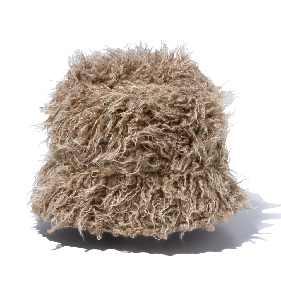 新品　ニューエラ　バケット　ハット　セーラープリム　ファー　アイボリー　S/M バケット01 セーラーブリム Micro Fur Rhinestone アイボリー