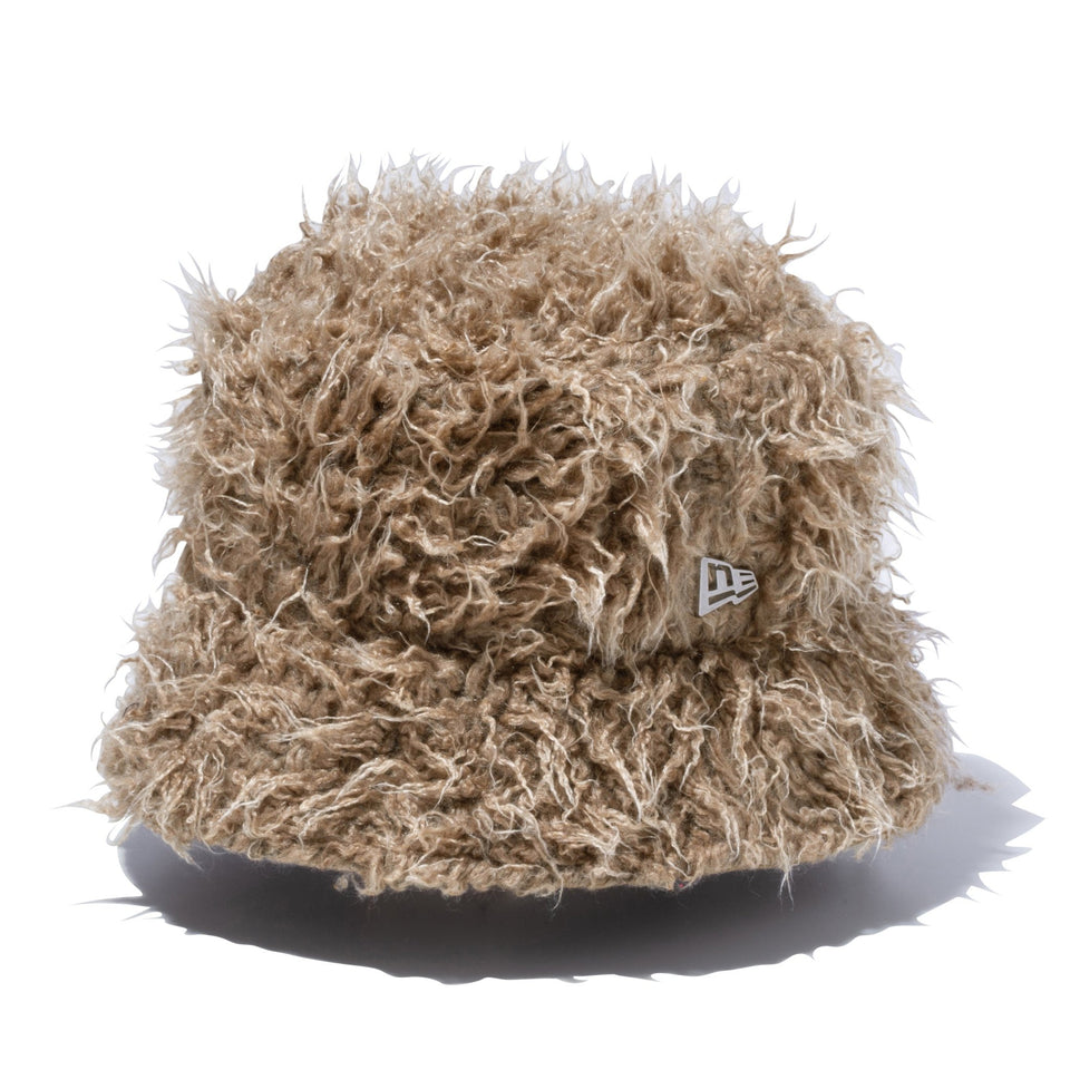 バケット01 セーラーブリム Sailor Brim Fringe Fur フリンジファー ベージュ - 13750928-SM | NEW ERA ニューエラ公式オンラインストア
