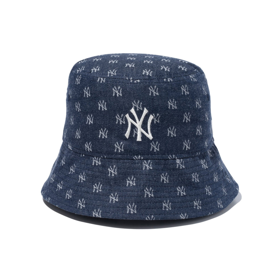 バケット01 セーラーブリム Sailor Brim MLB Jacquard ニューヨーク・ヤンキース ネイビー × クローム - 14109617-SM | NEW ERA ニューエラ公式オンラインストア