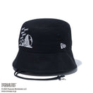 バケット01 セーラーブリム Sailor Brim PEANUTS ピーナッツ ウッドストック ラグビー ブラック - 14124328-SM | NEW ERA ニューエラ公式オンラインストア