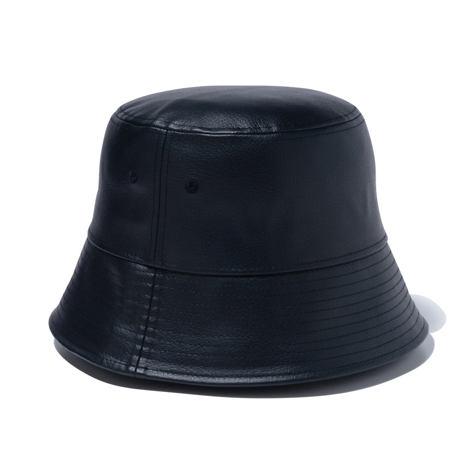 バケット01 Sailor Brim セーラーブリム Synthetic Leather シンセティックレザー ブラック - 13750919-SM | NEW ERA ニューエラ公式オンラインストア