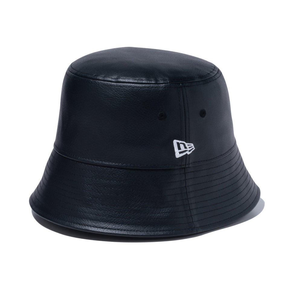 バケット01 Sailor Brim セーラーブリム Synthetic Leather シンセティックレザー ブラック - 13750919-SM | NEW ERA ニューエラ公式オンラインストア