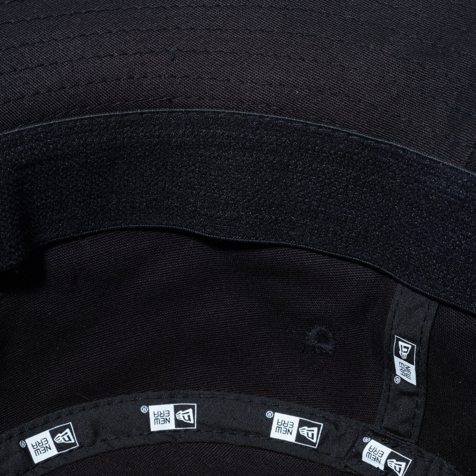 バケット01 Stretch Cotton Mountain Range Label リフレクターパッチ ブラック【ニューエラアウトドア】 - 13516192-SM | NEW ERA ニューエラ公式オンラインストア