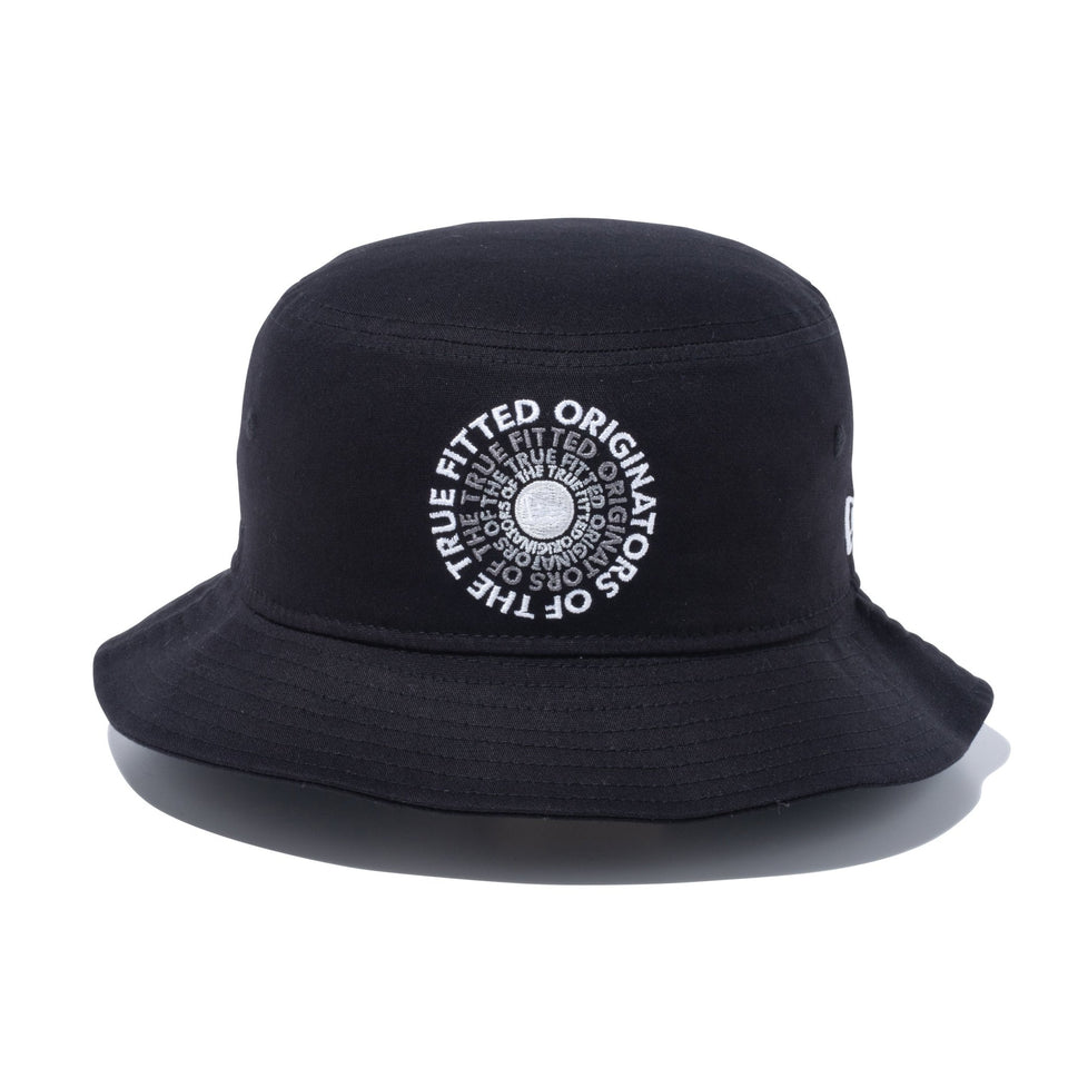 【ゴルフ】 バケット01 Stretch Cotton Washable サークルロゴ ブラック - 13762932-SM | NEW ERA ニューエラ公式オンラインストア