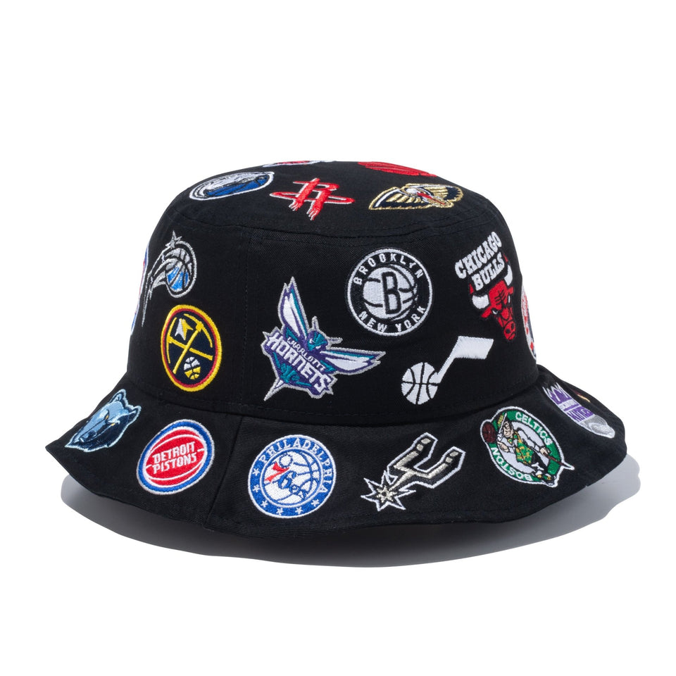 バケット01 Team Logo Allover NBA ブラック - 14109614-SM | NEW ERA ニューエラ公式オンラインストア