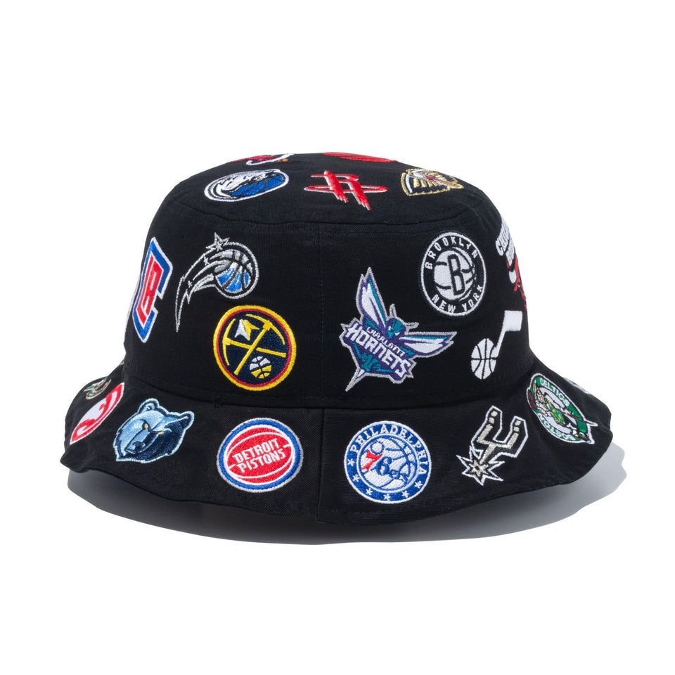 バケット01 Team Logo Allover NBA ブラック - 14109614-SM | NEW ERA ニューエラ公式オンラインストア