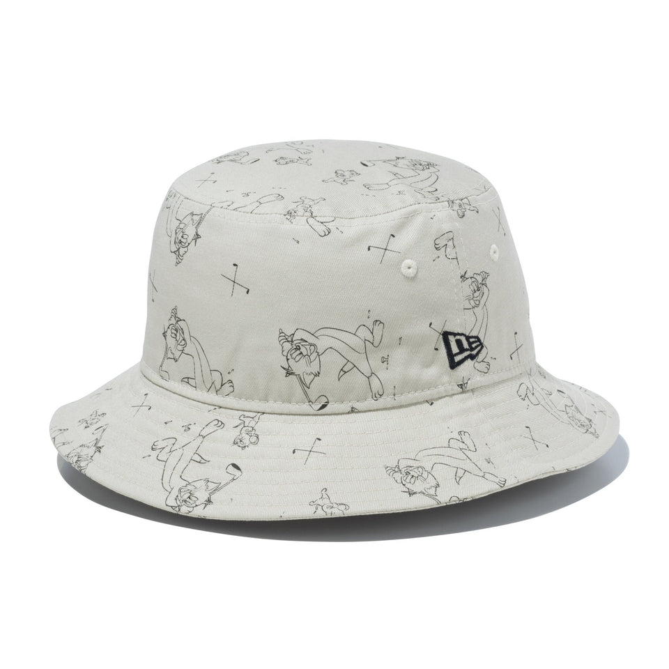 【ゴルフ】バケット01 TOM and JERRY トムとジェリー オールオーバープリント ストーン - 13772538-SM | NEW ERA ニューエラ公式オンラインストア