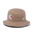 バケット01 With Heart ニューヨーク・ヤンキース カーキ - 13328000-SM | NEW ERA ニューエラ公式オンラインストア