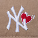 バケット01 With Heart ニューヨーク・ヤンキース カーキ - 13328000-SM | NEW ERA ニューエラ公式オンラインストア