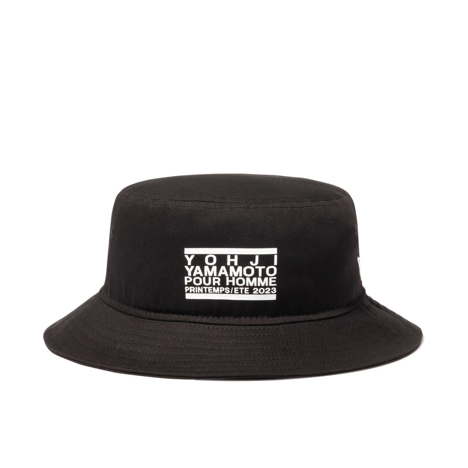 バケット01 Yohji Yamamoto SS23 ボックスロゴ ブラック - 13747713-SM | NEW ERA ニューエラ公式オンラインストア