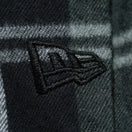 【10月発売】長袖 フランネル チェックシャツ NEW ERA BLACK LABEL ブラック - 12943692-S | NEW ERA ニューエラ公式オンラインストア