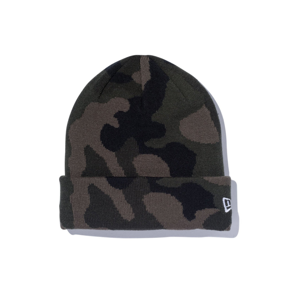 ベーシック カフニット ウッドランドカモブラック ホワイトフラッグ - 11474710-OSFA | NEW ERA ニューエラ公式オンラインストア