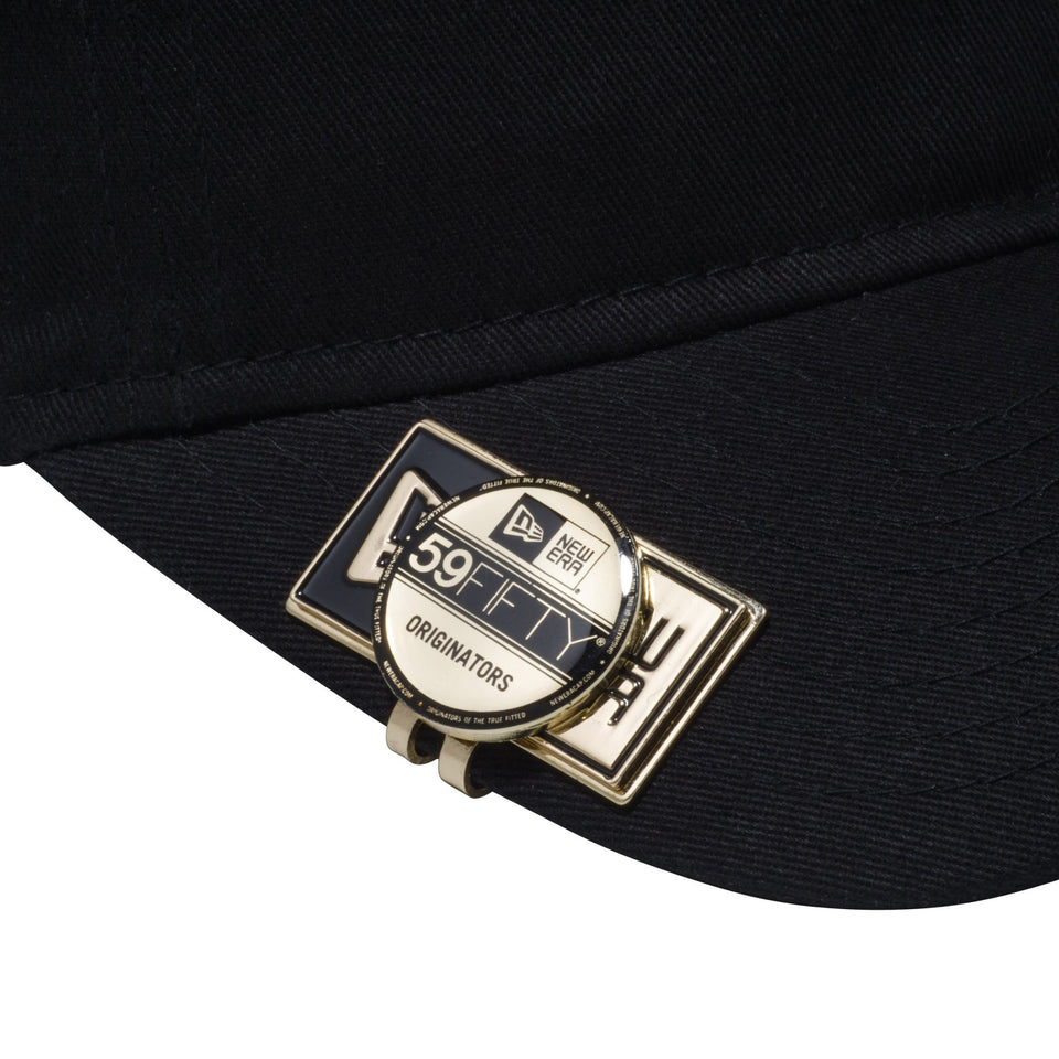 【ゴルフ】 ベーシックマーカー ニューエラボックスロゴ / バイザーステッカー ゴールド - 12336596-OSFA | NEW ERA ニューエラ公式オンラインストア