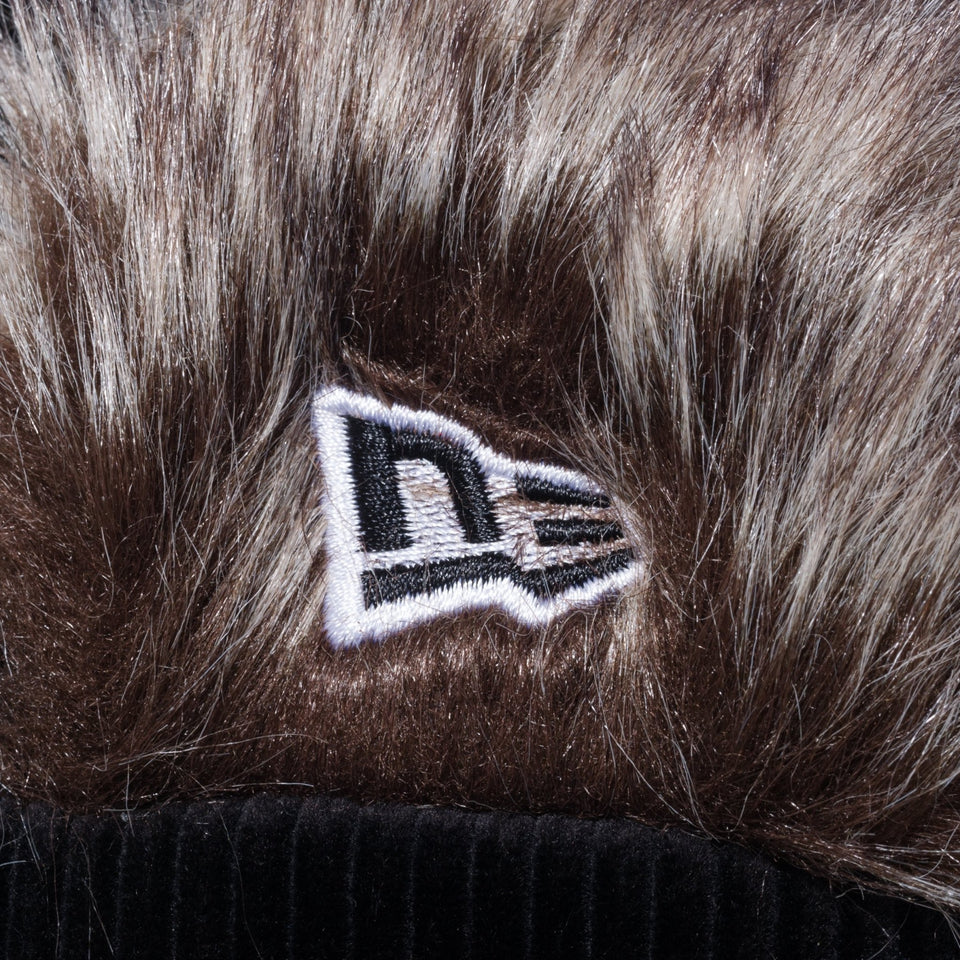 トラッパー ブラックコーデュロイ × スノーホワイト - 12540370-M | NEW ERA ニューエラ公式オンラインストア