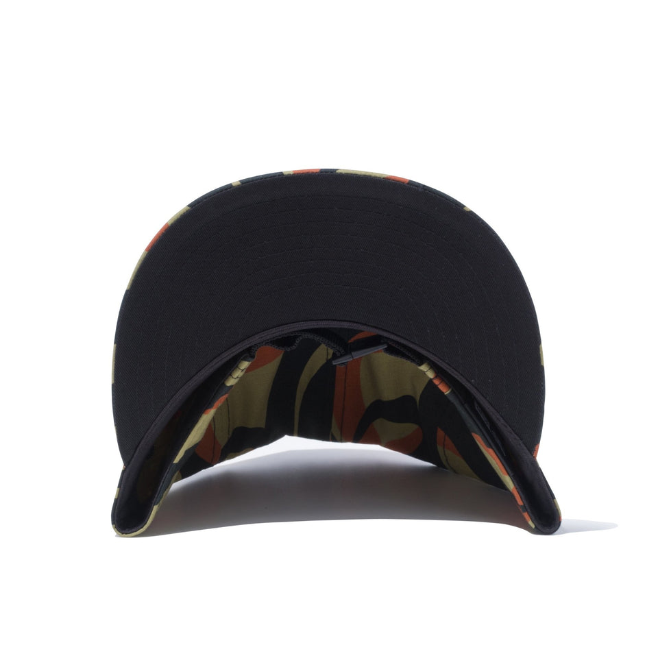 ジェットキャップ トライバルカモ カーキ / オレンジ × ブラック - 12540444-OSFM | NEW ERA ニューエラ公式オンラインストア