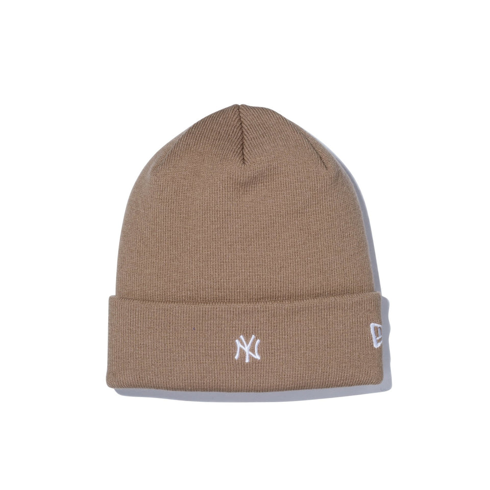 ベーシック カフニット ニューヨーク・ヤンキース ベージュ × スノーホワイト - 12540537-OSFM | NEW ERA ニューエラ公式オンラインストア