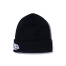 ベーシック カフニット フラッグロゴ ブラック × スノーホワイト - 12540548-OSFM | NEW ERA ニューエラ公式オンラインストア