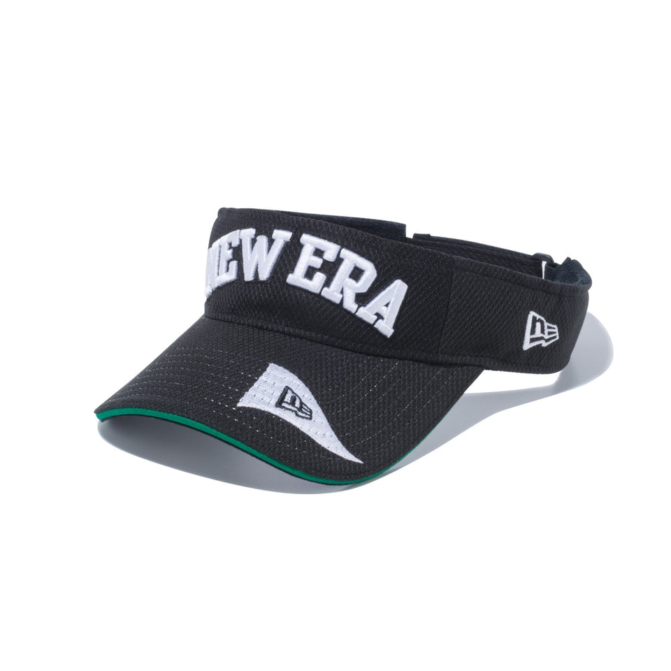 【ゴルフ】 サンバイザー ダイアモンドエラ アーチロゴ ブラック - 12541294-OSFM | NEW ERA ニューエラ公式オンラインストア