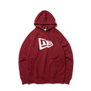 スウェット プルオーバー フーディー フラッグロゴ バーガンディー - 12542636-S | NEW ERA ニューエラ公式オンラインストア