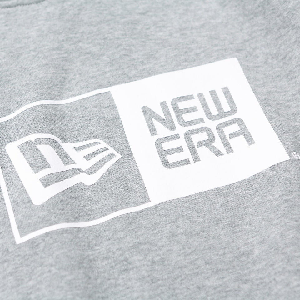 スウェット プルオーバー フーディー ボックスロゴ グレー - 12542641-S | NEW ERA ニューエラ公式オンラインストア