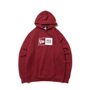 スウェット プルオーバー フーディー ボックスロゴ バーガンディー - 12542642-S | NEW ERA ニューエラ公式オンラインストア