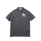 【ゴルフ】 ポロシャツ テックポロ ピンフラッグ ロゴ グレー - 12542718-S | NEW ERA ニューエラ公式オンラインストア