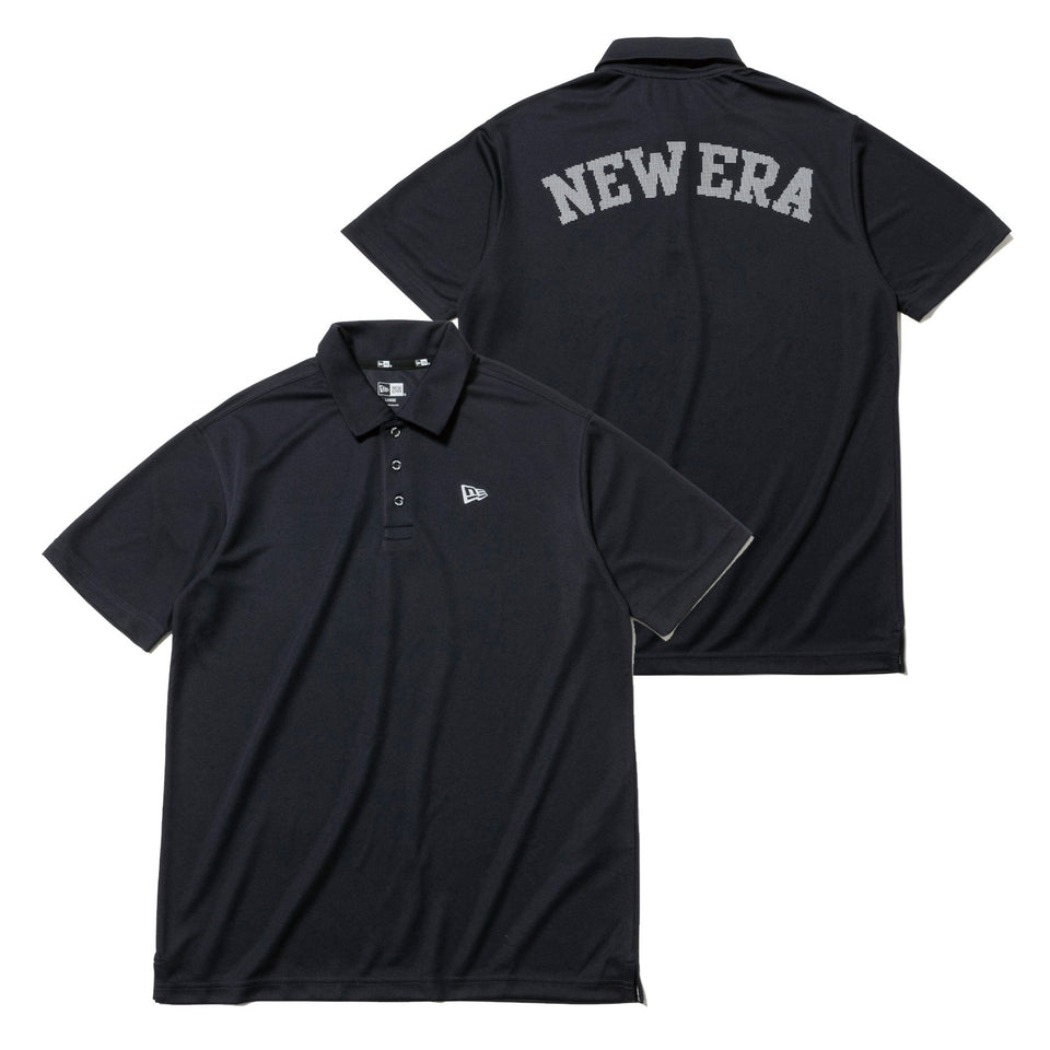 【ゴルフ】 ポロシャツ 鹿の子ポロ アーチロゴ ネイビー - 12542720-S | NEW ERA ニューエラ公式オンラインストア