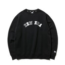 裏起毛 スウェット クルーネック アーチロゴ ブラック - 12542745-S | NEW ERA ニューエラ公式オンラインストア