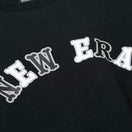 裏起毛 スウェット クルーネック アーチロゴ ブラック - 12542745-S | NEW ERA ニューエラ公式オンラインストア