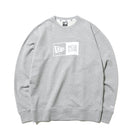 スウェット クルーネック ボックスロゴ グレー - 12542749-S | NEW ERA ニューエラ公式オンラインストア
