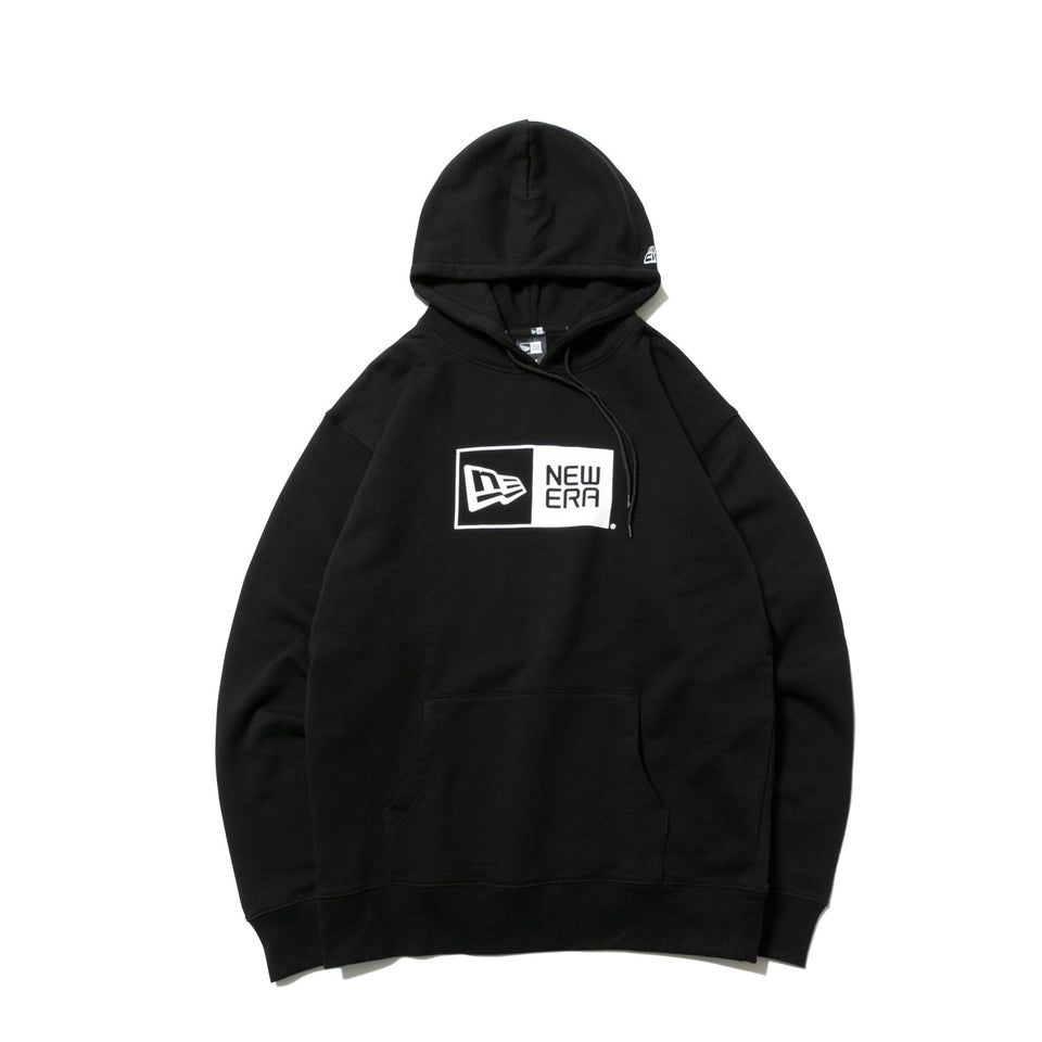 スウェット プルオーバー フーディー ボックスロゴ ブラック - 12555677-S | NEW ERA ニューエラ公式オンラインストア