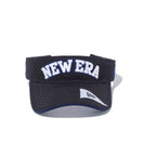 【ゴルフ】 サンバイザー ストレッチ コットン ウォッシャブル アーチロゴ ブラック - 12674498-OSFM | NEW ERA ニューエラ公式オンラインストア