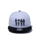 9FIFTY A CLOCKWORK ORANGE 時計じかけのオレンジ アートワーク ホワイト ブラックバイザー