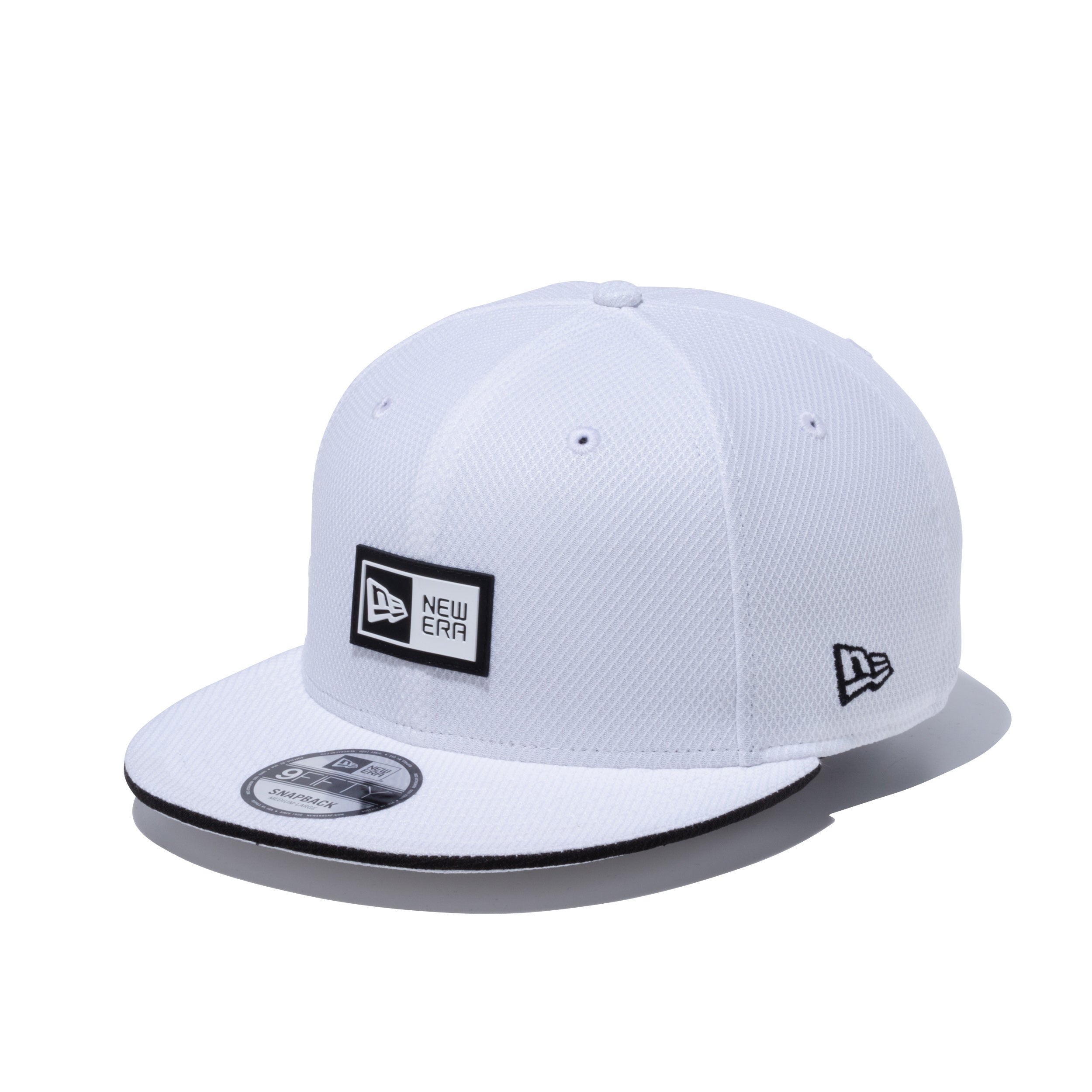 9FIFTY ラバーロゴ ボックスロゴ ラバーパッチ ホワイト | ニューエラ