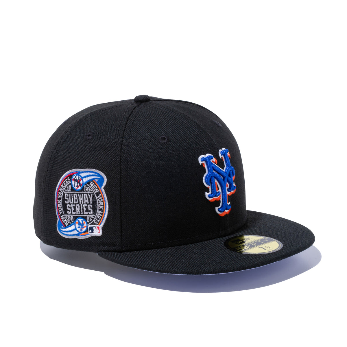 59FIFTY メッツ 別注カスタム  ブラック サイドパッチ 75/8