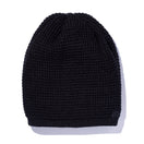 ビーニー ワッフルロングニット ブラック - 12854280-OSFM | NEW ERA ニューエラ公式オンラインストア