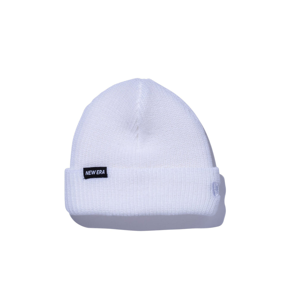 ソフト カフニット ショート ブランドネーム ホワイト - 12854282-OSFM | NEW ERA ニューエラ公式オンラインストア
