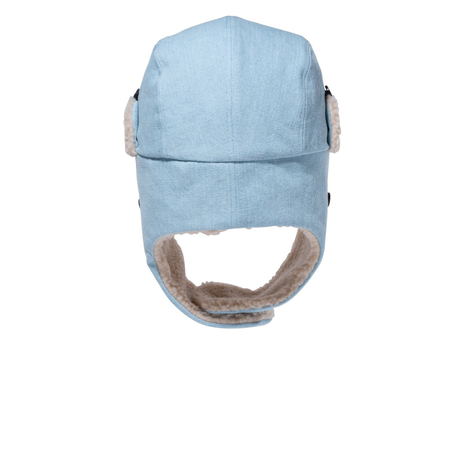 【ニューエラ アウトドア】 トラッパー ボアフリース ウォッシュドデニム - 12854295-M | NEW ERA ニューエラ公式オンラインストア