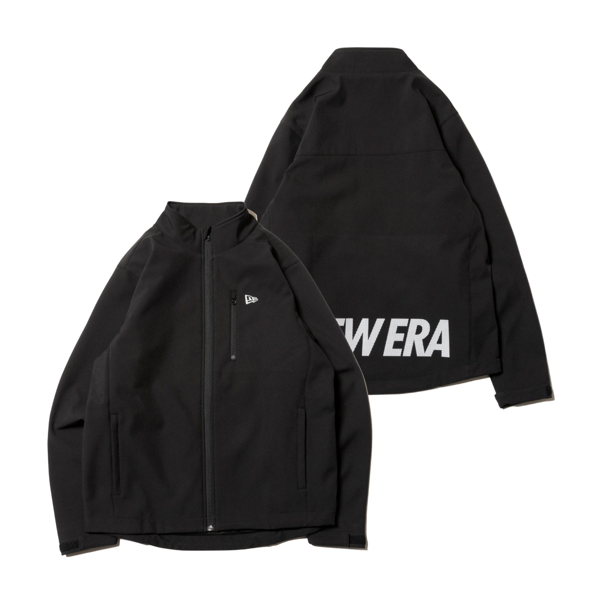 NEW ERA GOLF ニューエラ ゴルフ フルジップ シェルジャケット アーカイブロゴ メンズ ライトアウター ゴルフウェア 送料無料  13762691