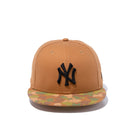 59FIFTY ダックキャンバス ニューヨーク・ヤンキース ダックタン カモプリントバイザー