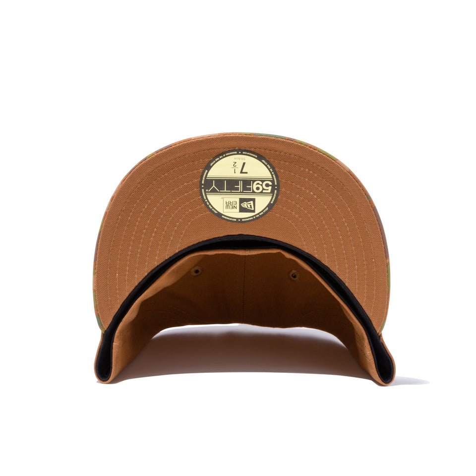 59FIFTY ダックキャンバス ニューヨーク・ヤンキース ダックタン カモプリントバイザー