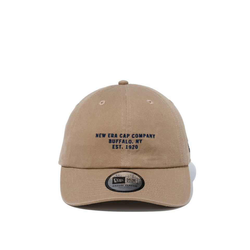 カジュアルクラシック リアストラップエンブロイダリー カーキ - 13059112-OSFM | NEW ERA ニューエラ公式オンラインストア