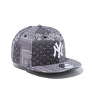 9FIFTY ペイズリー パッチワーク ニューヨーク・ヤンキース ブラックペイズリー