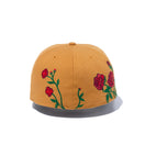 59FIFTY Rose Embroidery タン